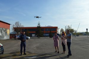 Сарненські рятувальники озброїлися квадрокоптером