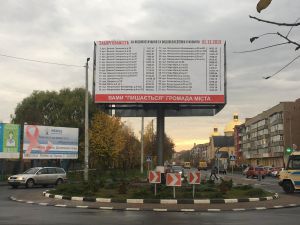 В Мукачево боржниками рухає сором