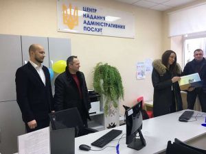 У Тереблеченській ОТГ перерізали стрічку на дверях ЦНАПу