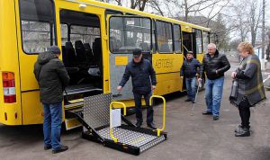 Транспорт для інклюзивної освіти Козельця