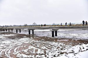 У Калуському районі зруйнований повінню міст відновлено за чотири місяці