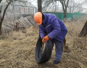 У Золотому-4 відремонтували лінію передач!