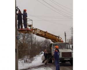 На Луганщині аварійні бригади працюють у посиленому режимі