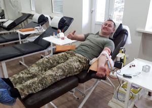 Прикордонники здали кров для потреб хворих діточок