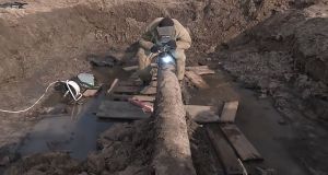 В урочищі Салотопка трактор порвав газову трубу