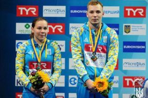 Стрибки у воду. З медалями і досвідчені, і молодь