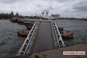 Пошкоджений міст через річку Інгул відновлять за місяць