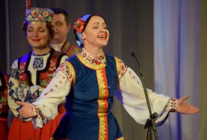 Декламували Кобзаря  під супровід пісочної анімації