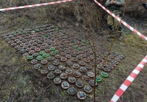 Чотири міни на один метр: окупанти створили непрохідну зону біля будинків мирних мешканців