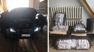 На Закарпатті знайшли контрабанду в авто дипломата