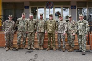 Міжнародний центр миротворчості та безпеки відвідав бригадний генерал ЗС США Крістофер Норі