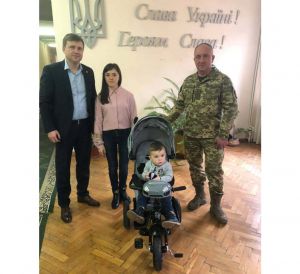 Відвідали сім’ю загиблого Героя Андрія Волоса