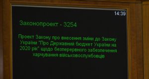 Перебоїв у харчуванні військових не буде
