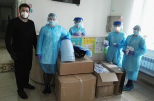 Житомир: Благодійники допомогли обладнанням і грошима 