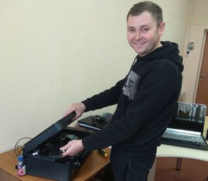 Центр зайнятості допоміг стати підприємцем  Роману Гришину із Млинова