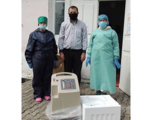 Кисневий концентратор для «інфекційки» у Моквині придбали на пожертви парафіян