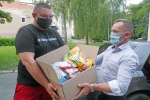 Волинь: Продуктовий набір землякам