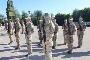Присяга завершилася урочистим маршем