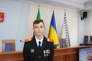 Наймолодший кавалер ордена «За мужність»
