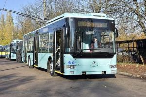 У Чернігові оновлюють тролейбусний парк