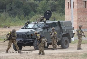 Із перебігом українсько- американських навчань  ознайомились високоповажні гості та представники ЗМІ