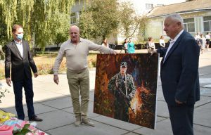 Чернігівщина: Митець увічнив воїна