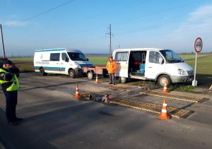 Пункт біля Любомирки працює у спартанських умовах