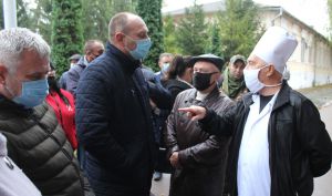 Вінниця: Учасники АТО/ООС прийшли  під стіни госпіталю