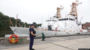 Наші моряки прибули до Балтимора для тренувань