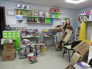 Бібліотека прифронтової Авдіївки отримала бестселери