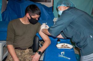 У районі проведення ООС уже вакцинують від коронавірусу