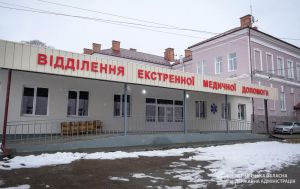 Буковина: У Сторожинці діагностично-реанімаційне відділення звели за три місяці