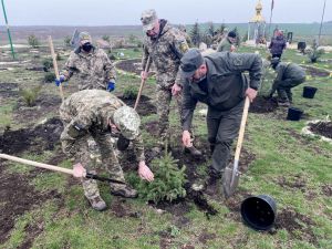 Донеччина: Дерева нагадають про загиблих 