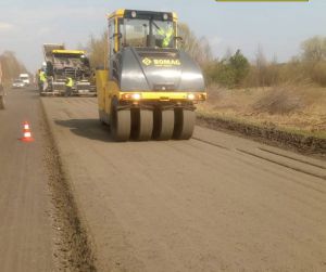 Волинь: Шосе на Брест ремонтують цілодобово