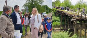 На Львівщині аварійний міст через Дністер може обвалитися
