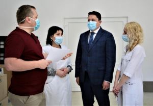 На стадіоні відкрили центр вакцинації
