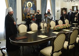 У Михайлівському Золотоверхому відкрито офіційну резиденцію Предстоятеля ПЦУ
