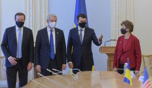 Дмитро Разумков: «Україна розраховує на підтримку Конгресу США в питанні зупинення будівництва «Північного потоку-2»