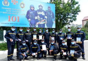 Херсон: Рятувальники повернулися з фронтового відрядження