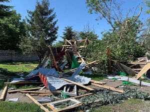 Російські окупанти обстріляли мирне селище
