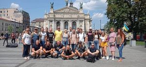 Бійці сховали «мечі» і поїхали на екскурсію