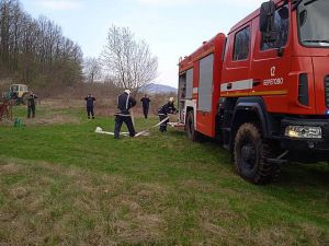 Запобігають пожежам у лісах Закарпаття 