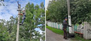 Рівненщина: У Корецькій — освітлюють села
