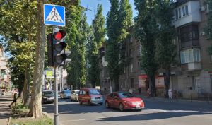 Одеса: Світлофори працюють без струму