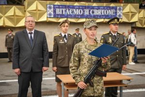 Майбутні офіцери склали присягу