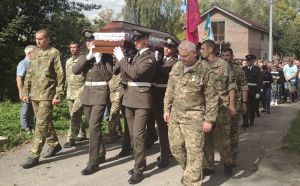 Житомирщина: Попрощалися із земляком