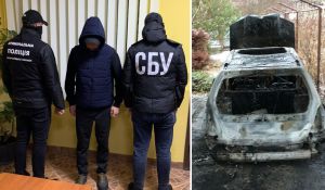 Викрили виконавця підпалу автівки 