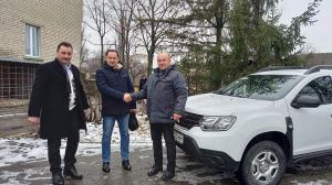Нова автівка для районної лікарні
