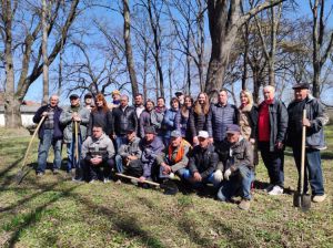Пів тисячі лип висадили у одному з найстаріших парків Тернопільщини