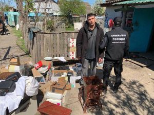 Поліція області викрила групу мародерів 